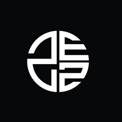 ZEZ logo ZEZ icon ZEZ vector ZEZ monogram ZEZletter ZEZminimalist ZEZtriangle ZEZflat Unique modern flat abstract logo design.