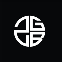 ZGB logo ZGB icon ZGB vector ZGB monogram ZGBletter ZGBminimalist ZGBtriangle ZGBflat Unique modern flat abstract logo design.
