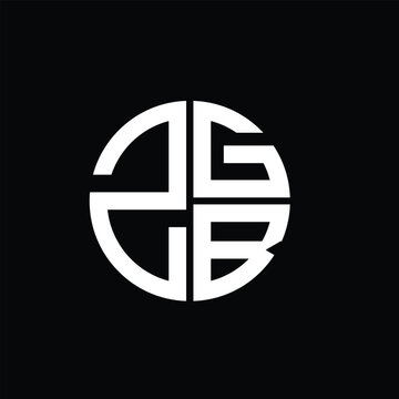 ZGB logo ZGB icon ZGB vector ZGB monogram ZGBletter ZGBminimalist ZGBtriangle ZGBflat Unique modern flat abstract logo design.