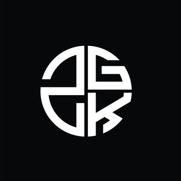 ZGK logo ZGK icon ZGK vector ZGK monogram ZGKletter ZGKminimalist ZGKtriangle ZGKflat Unique modern flat abstract logo design.