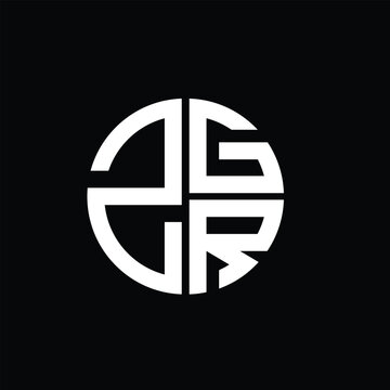 ZGR logo ZGR icon ZGR vector ZGR monogram ZGRletter ZGRminimalist ZGRtriangle ZGRflat Unique modern flat abstract logo design.