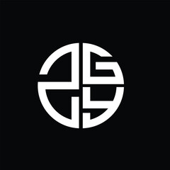 ZGY logo ZGY icon ZGY vector ZGY monogram ZGYletter ZGYminimalist ZGYtriangle ZGYflat Unique modern flat abstract logo design.