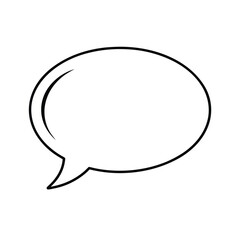 chat icon on metal internet button