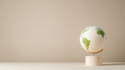 Simple, Elegant Earth Globe