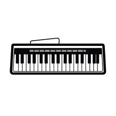 Fototapeta premium piano keys vector illustration