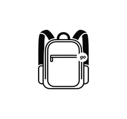 Backpack Icon: Travel, Adventure, School Symbol