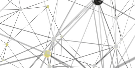 Obraz premium Stock photo of an abstract network. Ideal for technology, connection, and data concepts.