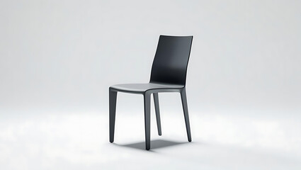 Modern Minimalist Chair in Studio Light