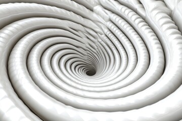 Obraz premium Abstract spiral tunnel