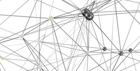Obraz premium Stock photo of an abstract network. Perfect for technology, connection, and communication concepts.