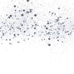 Abstract background with silver bubbles floating on white. Perfect for design projects.