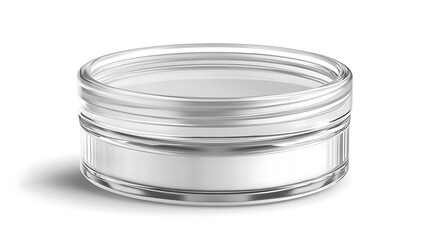 Cosmetic jar packaging mockup