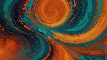 abstract background with colorful swirls