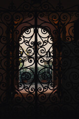 hollow door with background