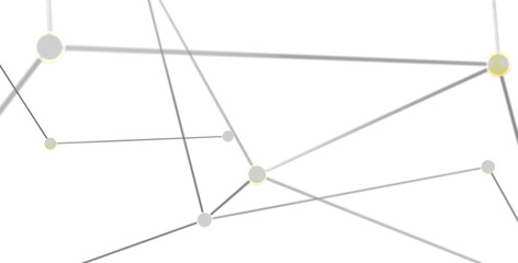 Modern abstract background with grey lines and nodes. Perfect for technology, network, or connection concepts.