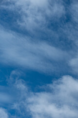 blue sky with clouds