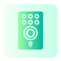 Smart Door  gradient icon