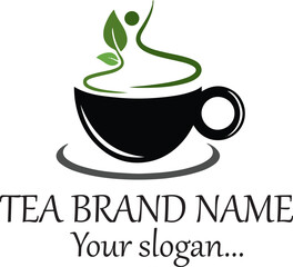 Tea Hot Drinks Logo