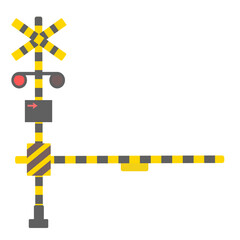 踏切のイラスト