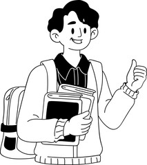 business man with laptop