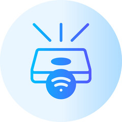 Sensor  gradient icon