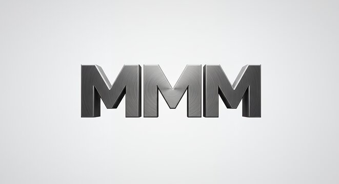 MMM Letters in 3D