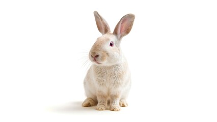 rabbit isolated on white