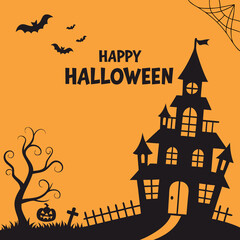 Happy Halloween social media post