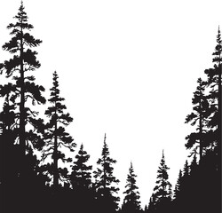 christmas tree border