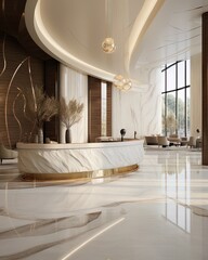 interior of a hotel