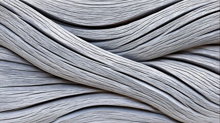 Intersecting, curved, organic wood grain, creating a layered texture. Wavy lines and subtle contrast