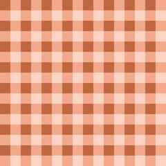 Seamless vector pattern in flat kids' style with a red checkered design. Perfect for children's textiles, wrapping paper, backgrounds, and playful decor projects.