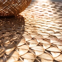wicker basket texture