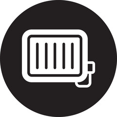 Central Heating glyph icon