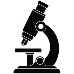 isolated electron microscope on white background 