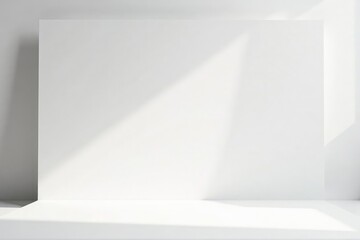 Fototapeta premium Pure white backdrop, pristine surface, elegant minimalism, unblemished, perfect