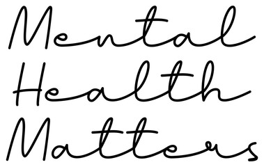 Mental Health Matters | Vector