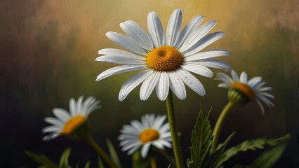 daisies in the garden
