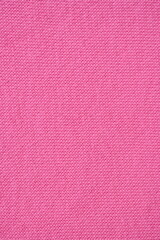 Pink fleece fabric texture, macro texture fleece pink fabric photo above as background	

