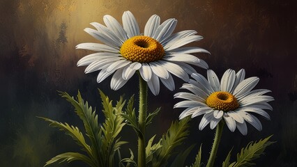 daisies in the garden