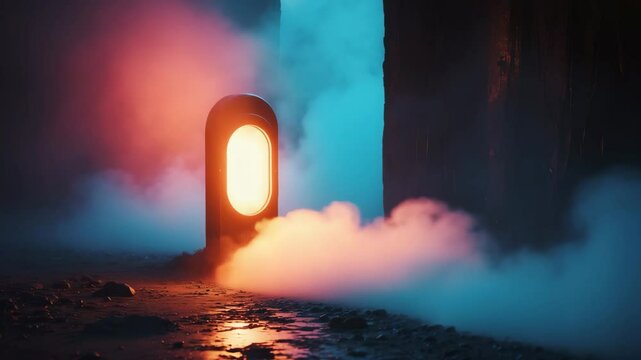 A tiny light is enough to banish the darkness.