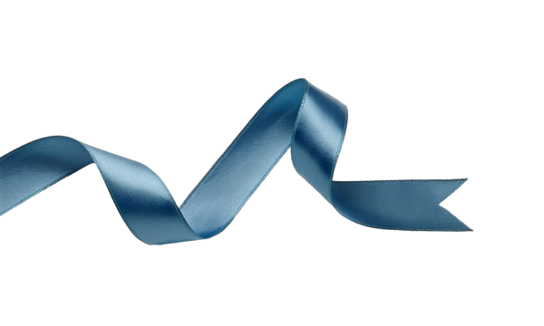 Bow And Ribbon On Isolated Background