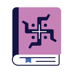 Obraz premium Diwali icons pack