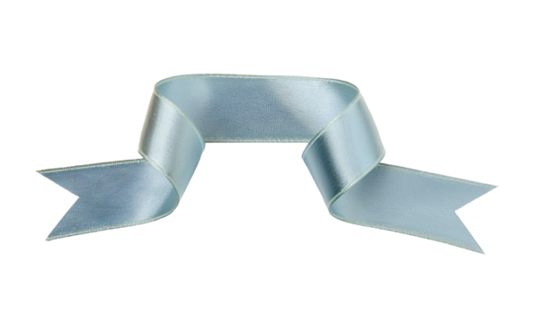 Bow And Ribbon On Isolated Background