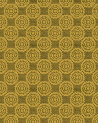 Old Wallpaper Scrapbook Paper with vintage motifs