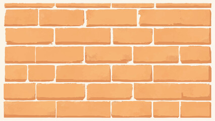 Brick Wall Seamless Texture. Brick wall background. Illustration of a brick wall with a textured surface.