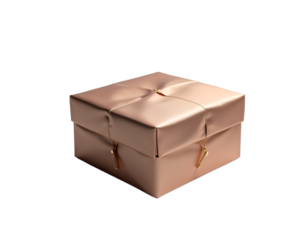 Elegant Gift Presentation, Luxurious Rectangular Box with Sumptuous Fabric and Delicate Gold String Accents for Special Occasions and Sophisticated Celebrations
