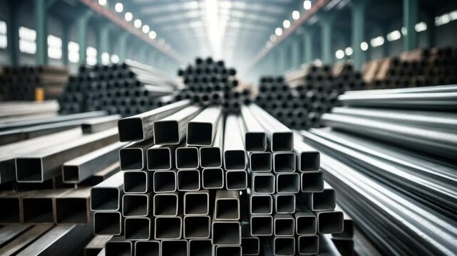 Flat steel square pipe category in construction products