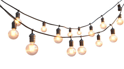 Decorative string lights for festive gatherings