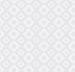 Seamless pattern with geometric diagonal tartan ornament. Tribal Ikat texture in traditional ethnic style. Abstract pattern design for texture, fabric, clothing, decoration.